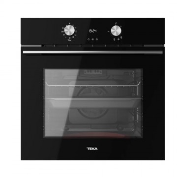 Teka HLB 8418 P BK Φούρνος Ηλεκτρικός Άνω Πάγκου 70lt με Πυρόλυση